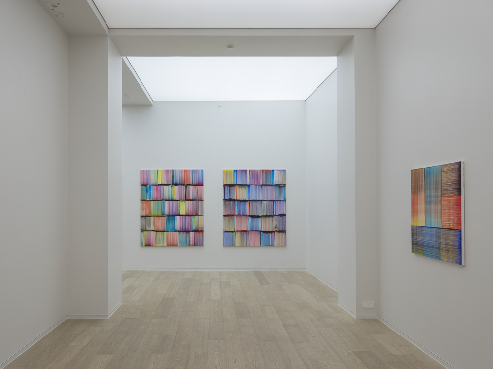 Bernard Frize's exhibition is on at Simon Lee Gallery until July 20, 2017